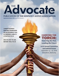 The Advocate front page